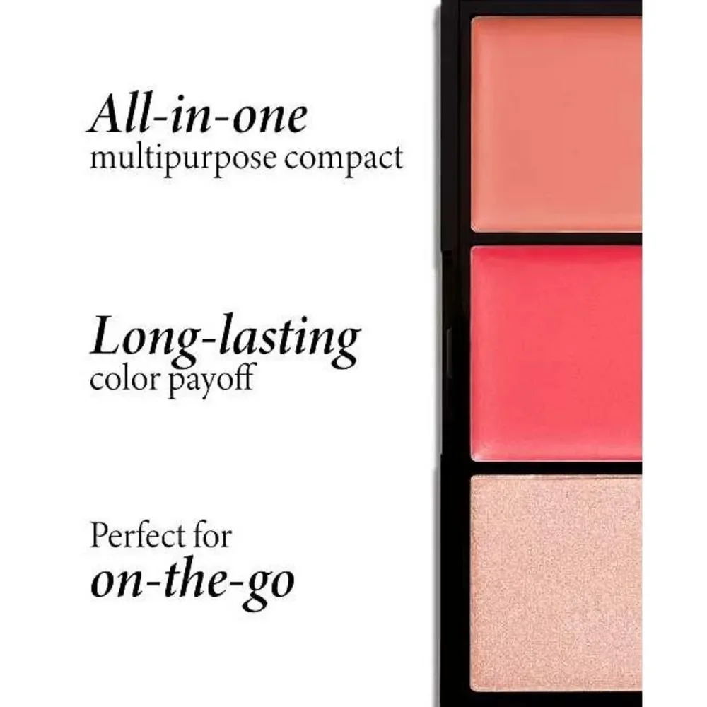 LAURA GELLER Multitasking Cream to Powder Trio Think Pink
